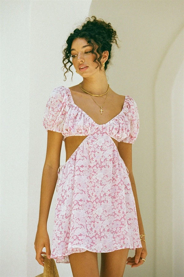 Eilish Dress - Peony 5 Eilish Dress - Peony - Image 3