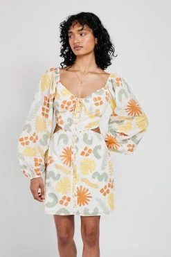 Willa Dress - Desert Leaf -SABO™ Shop 1247a932 554e 4a7d b504 1095f5b0a011