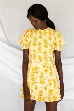 Britta Shirred Dress -SABO™ Shop 20b5b18a e881 44cb 8fe5 6cdecf8fc27e