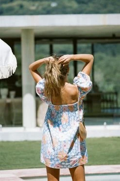 Bambina Dress - Sky Floral -SABO™ Shop 299a4863 66b3 4e21 ae8a a7592675fa99