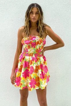 Bianca Shirred Dress -SABO™ Shop 3848e77b ea3f 4394 8650 475b6c0f956c