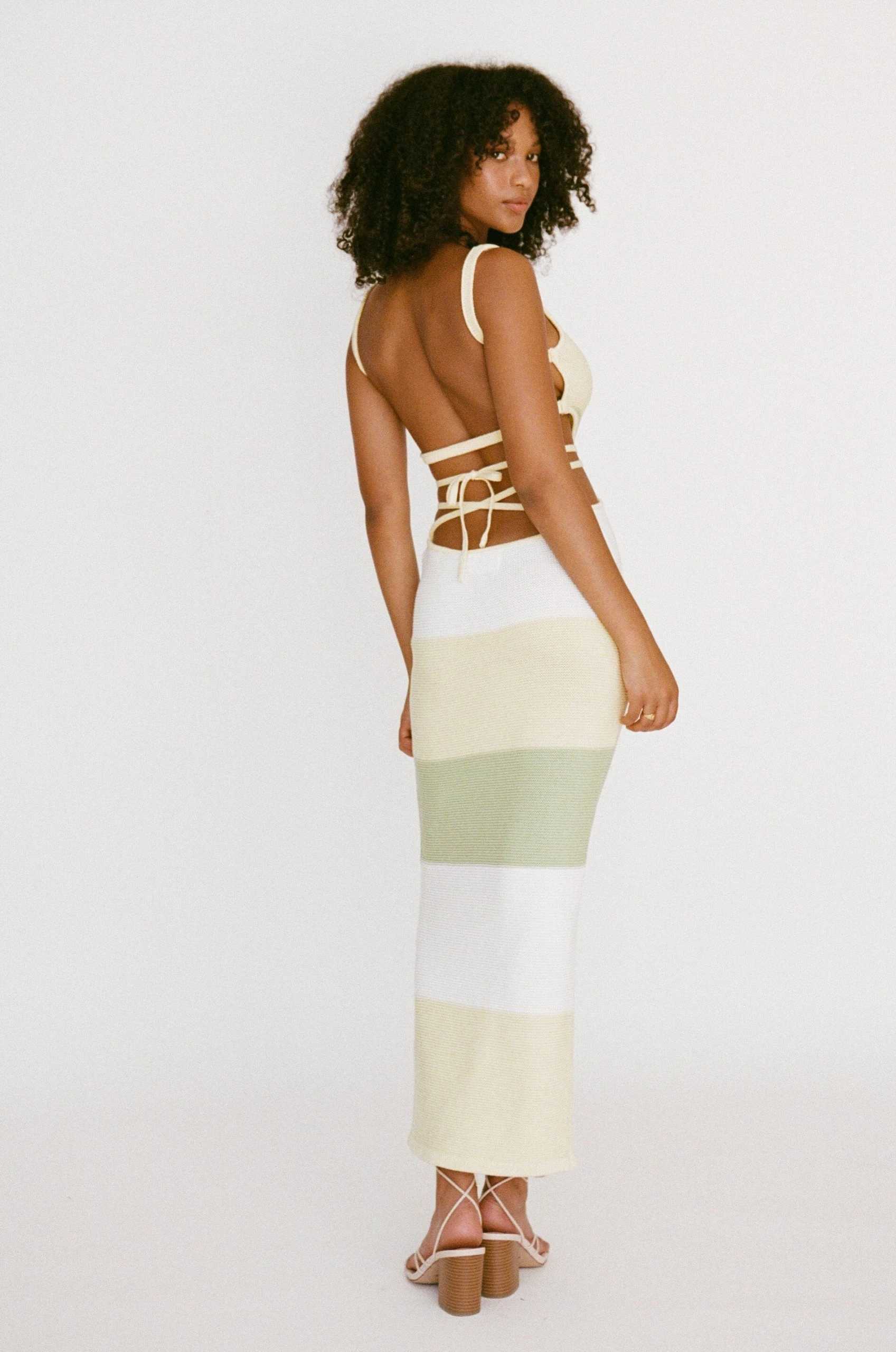 London Knit Dress - Citrus 14 London Knit Dress - Citrus - Image 12