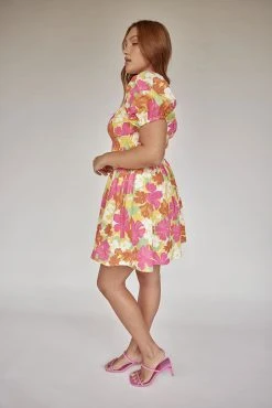 Veronika Shirred Dress -SABO™ Shop 534d2b4a 786b 46d0 9d7c 075e22dde276