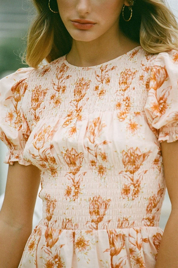 Charlize Shirred Dress 7 Charlize Shirred Dress - Image 5