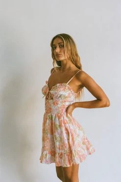 Karolina Shirred Dress -SABO™ Shop 5f1f94f4 a6ea 4a8e b807 0724983a67cd