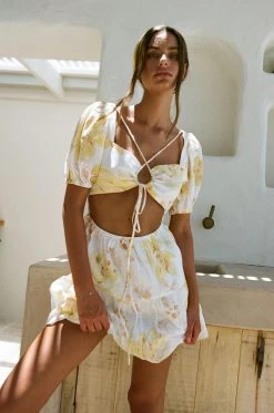 Aquaria Dress - Lemon Bouquet -SABO™ Shop 70682966 fb45 4d86 8d8a 4f543ea4dba7