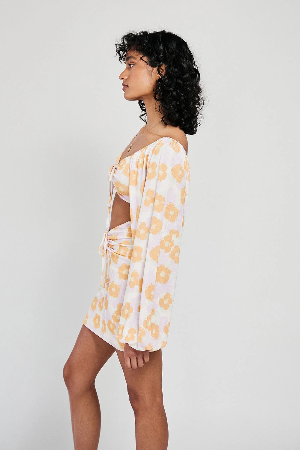 Addilyn Dress - Smudge Floral 7 Addilyn Dress - Smudge Floral - Image 5