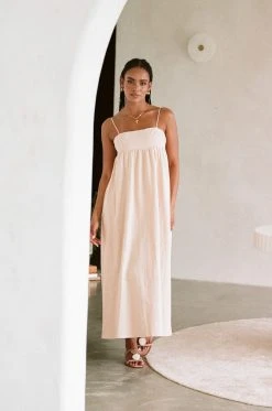 Azaria Dress - Tan -SABO™ Shop 9ce355e7 73d8 4efd 9631 0784b142ee48