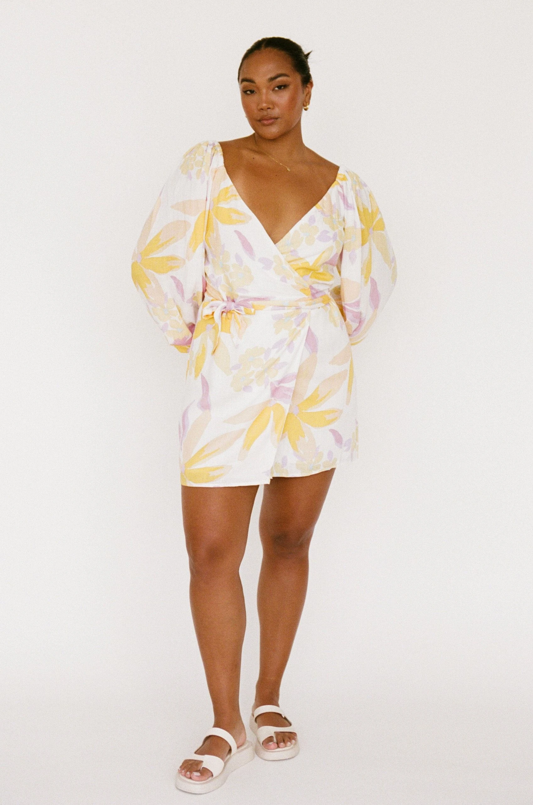 Kona Wrap Dress - Paradise Floral 10 Kona Wrap Dress - Paradise Floral - Image 8