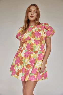 Veronika Shirred Dress -SABO™ Shop dbfb2420 7156 49e7 9859 7a1e65bd8b6e