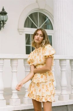 Britta Shirred Dress -SABO™ Shop def69404 fb60 4299 b0d7 182b5724a8a1