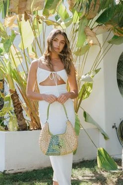 Charlina Midi Dress - White -SABO™ Shop e3c8400c a076 472a b54a b703ac56e300