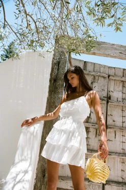 Khean Frill Dress -SABO™ Shop f5959001 4677 4d8d a0ab 2bd82fa96e4f