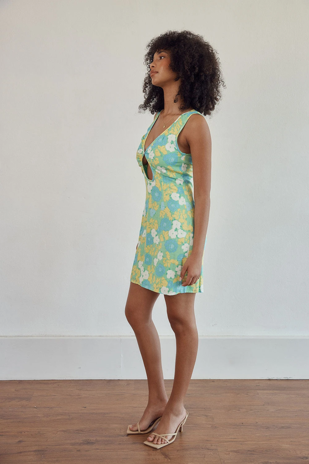 Scarlet Keyhole Dress - Bryony Tropical 10 Scarlet Keyhole Dress - Bryony Tropical - Image 8