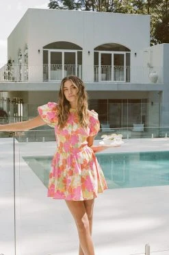 Veronika Shirred Dress -SABO™ Shop fe466ff3 8257 4670 b4e2 e5a567ed9c97