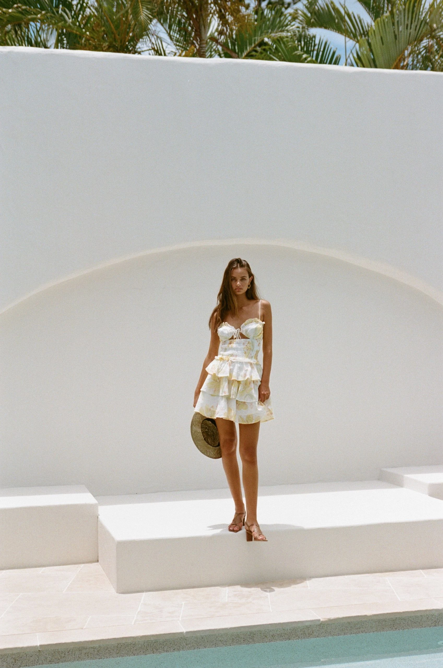 Sambi Dress - Lemon Bouquet 7 Sambi Dress - Lemon Bouquet - Image 5